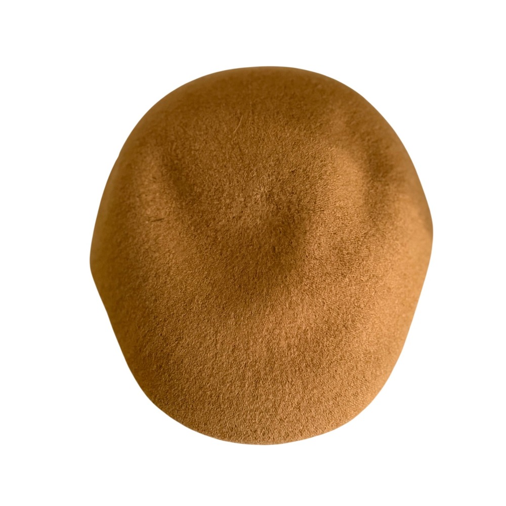 Kangol Seamless Wool 507 Flat Cap Men Large Wood Beige New With Tags K0875FA
